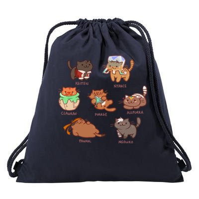 Form Nyaatron! Drawstring Bag