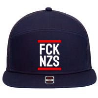 Fck Nzs 7 Panel Mesh Trucker Snapback Hat