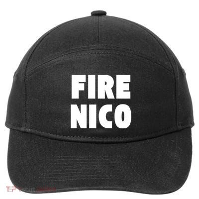 Fire Nico 7-Panel Snapback Hat