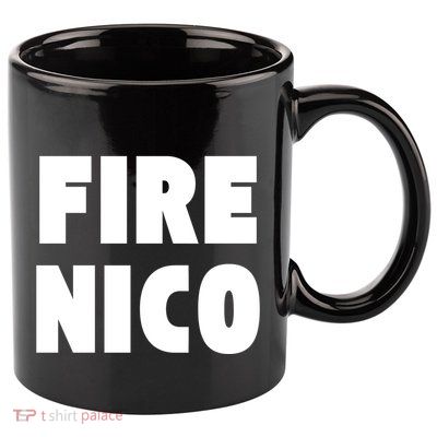 Fire Nico 11oz C Handle Ceramic Mug