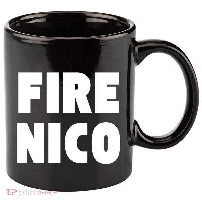 Fire Nico 11oz C Handle Ceramic Mug