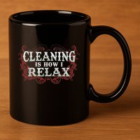 Funny Neat Freak Clean Home Organization House Cleaning 11oz C Handle Ceramic Mug