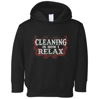 Funny Neat Freak Clean Home Organization House Cleaning Toddler Hoodie