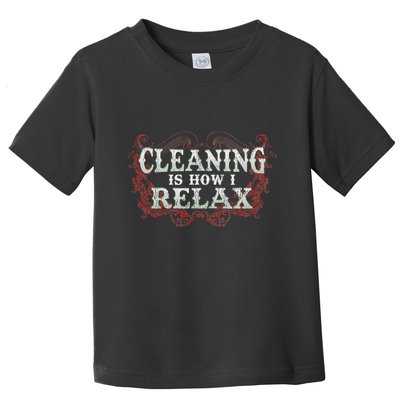 Funny Neat Freak Clean Home Organization House Cleaning Toddler T-Shirt