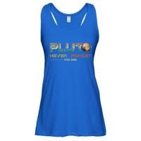 Funny Never Forget Pluto Planet Astronomy Astronomer Vintage Gift Ladies Essential Flowy Tank