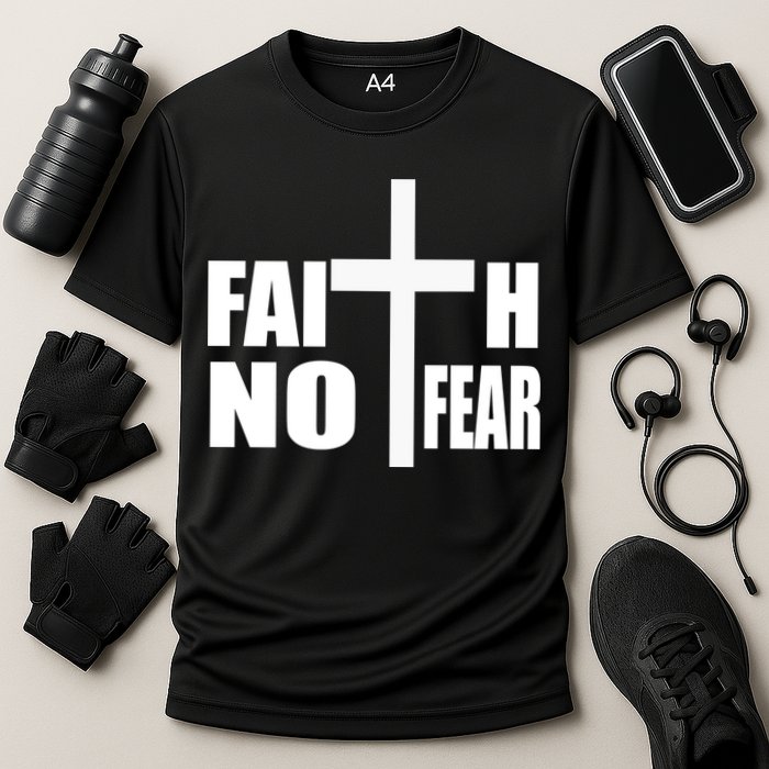 Faith Not Fear Cooling Performance Crew T-Shirt
