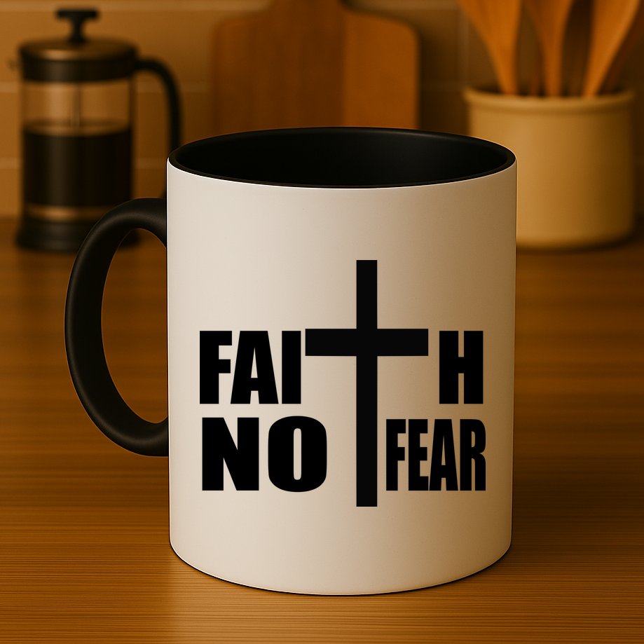 Faith Not Fear Mug