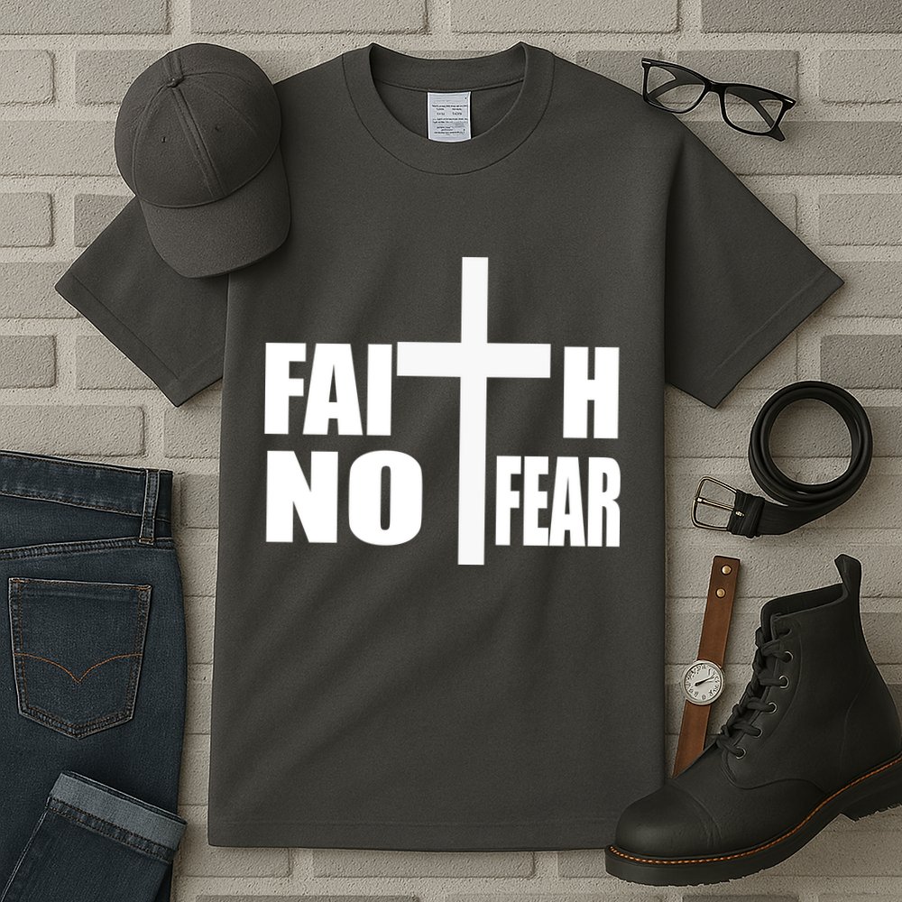 Faith Not Fear Tall T-Shirt
