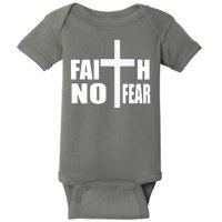 Faith Not Fear Baby Bodysuit