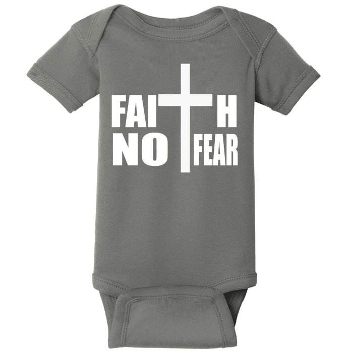 Faith Not Fear Baby Bodysuit