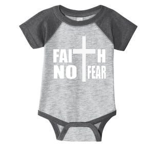 Faith Not Fear Infant Baby Jersey Bodysuit