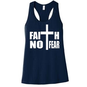 Faith Not Fear Women's Racerback Tank