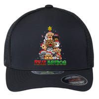 Feliz Navidog Feliz Navidad Christmas For Dog Lovers Flexfit Unipanel Trucker Cap