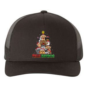 Feliz Navidog Feliz Navidad Christmas For Dog Lovers Yupoong Adult 5-Panel Trucker Hat