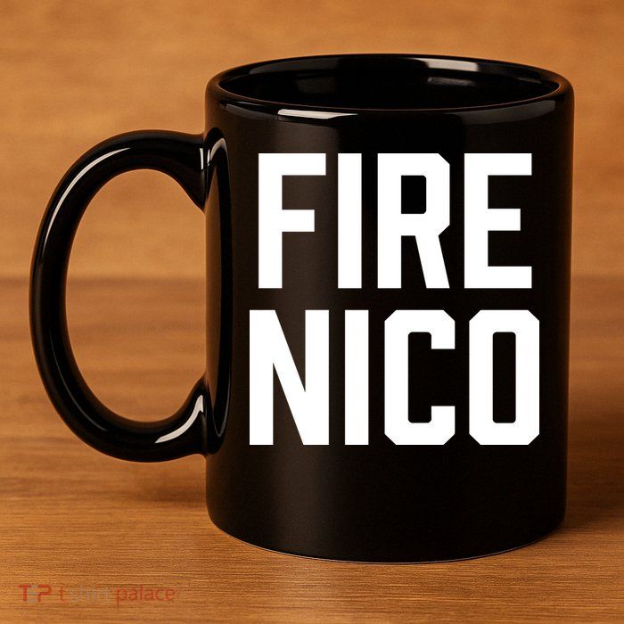 Fire Nico 11oz C Handle Ceramic Mug