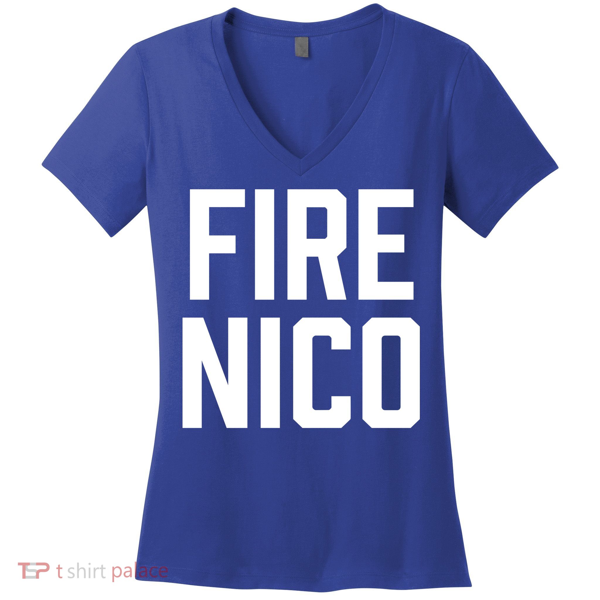 Fire Nico Women's V-Neck T-Shirt