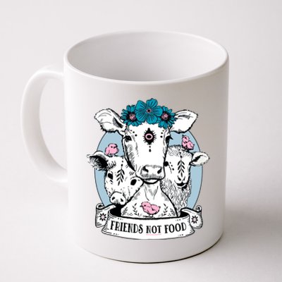 Friends Not Food Vegetarian Vegan Goat Animal Liberation Great Gift Coffee Mug