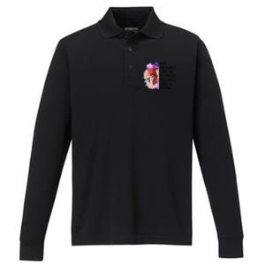 Funny Not Fragile Like A Flower Fragile Like A Bomb Beauty Cool Gift Performance Long Sleeve Polo