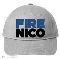 Fire Nico 7-Panel Snapback Hat