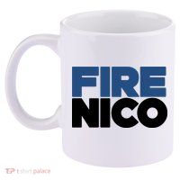 Fire Nico 11oz C Handle Ceramic Mug