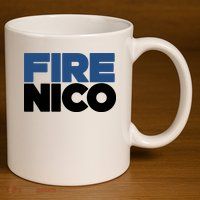 Fire Nico 11oz C Handle Ceramic Mug