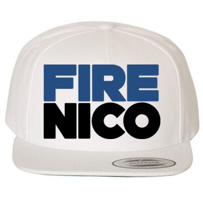 Fire Nico Wool Snapback Cap
