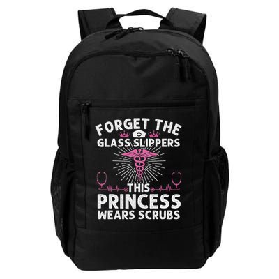 Funny Nurse Gift For Women Cool This Princess Wears Scrubs Backpack