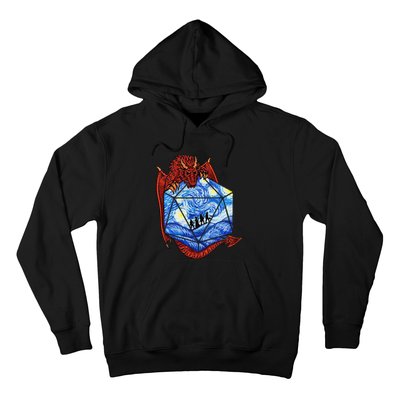 Funny Nerdy Gamer Fantasy Art Starry Night Gift Hoodie