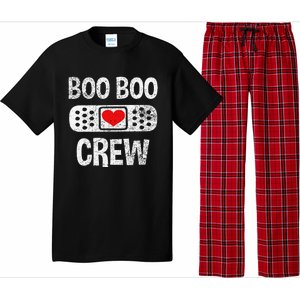 Funny Nurse Ghost Boo Crew Halloween Costumes Pajama Set