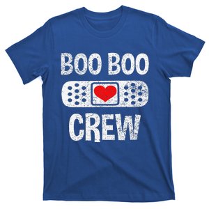 Funny Nurse Ghost Boo Crew Halloween Costumes T-Shirt