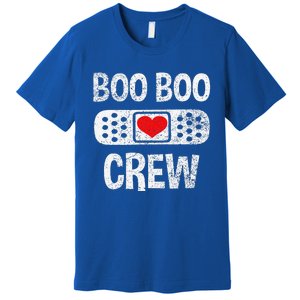 Funny Nurse Ghost Boo Crew Halloween Costumes Premium T-Shirt