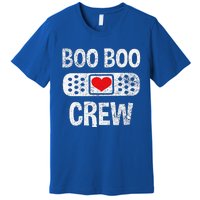 Funny Nurse Ghost Boo Crew Halloween Costumes Premium T-Shirt