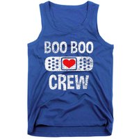 Funny Nurse Ghost Boo Crew Halloween Costumes Tank Top