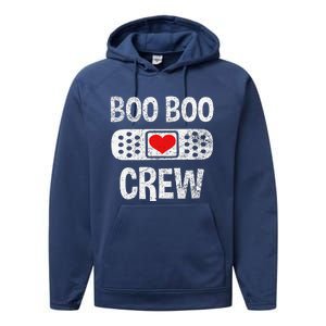 Funny Nurse Ghost Boo Crew Halloween Costumes Performance Fleece Hoodie