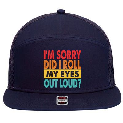 Funny Nacho Gift If You Don't Like Tacos I'm Nacho Type 7 Panel Mesh Trucker Snapback Hat