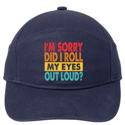 Funny Nacho Gift If You Don't Like Tacos I'm Nacho Type 7-Panel Snapback Hat