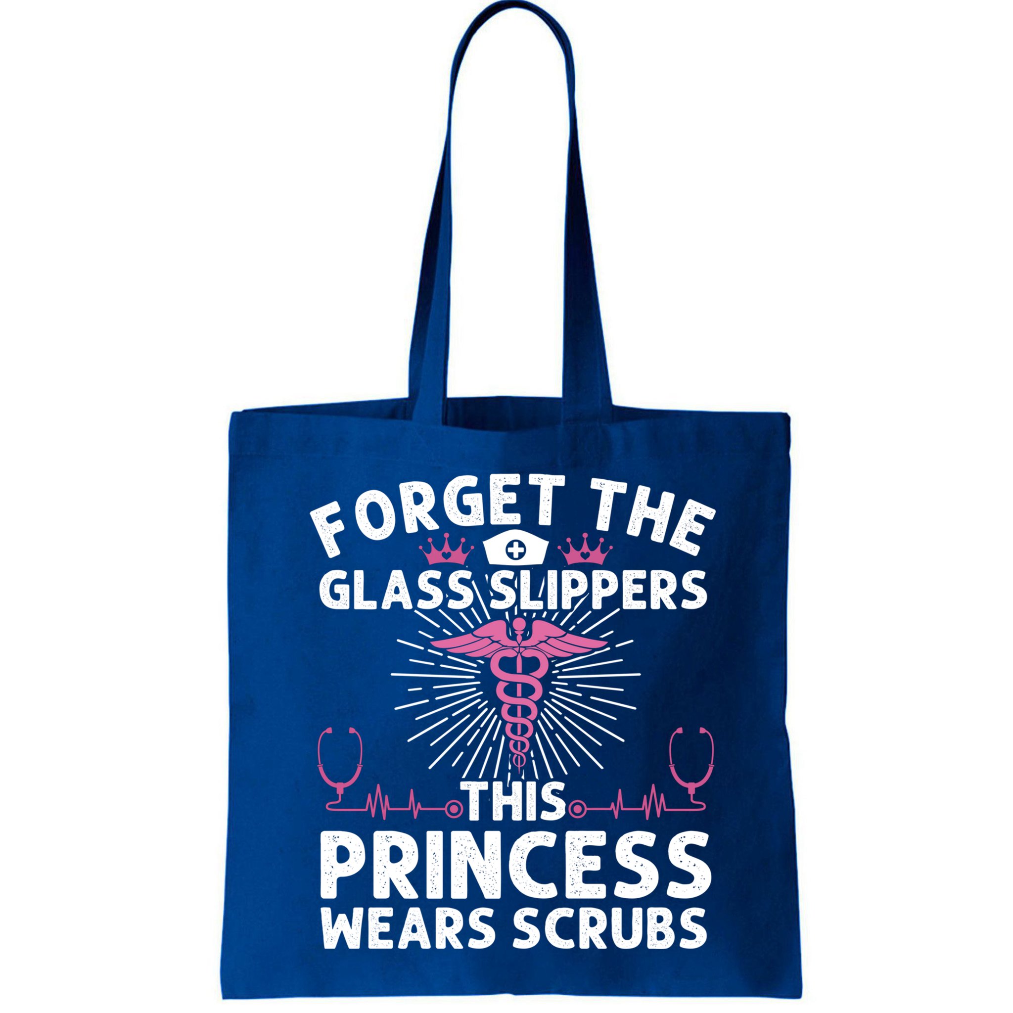 Funny Nurse Gift Cool This Princess Wears Scrubs Gift Bag