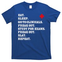 Funny Nurse Gift Slay Rn Lpn Clinicals Nursing School Gift T-Shirt
