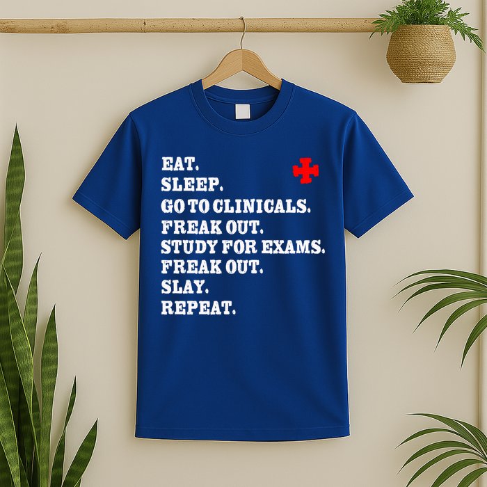 Funny Nurse Gift Slay Rn Lpn Clinicals Nursing School Gift T-Shirt