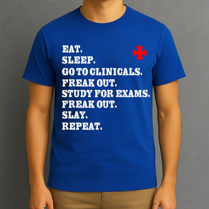 Funny Nurse Gift Slay Rn Lpn Clinicals Nursing School Gift T-Shirt
