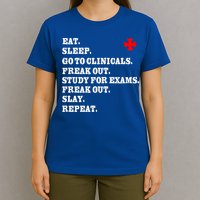 Funny Nurse Gift Slay Rn Lpn Clinicals Nursing School Gift T-Shirt
