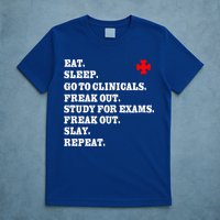 Funny Nurse Gift Slay Rn Lpn Clinicals Nursing School Gift T-Shirt