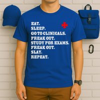Funny Nurse Gift Slay Rn Lpn Clinicals Nursing School Gift T-Shirt