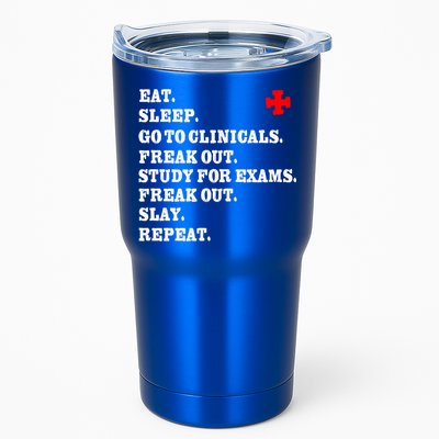 Funny Nurse Gift Slay Rn Lpn Clinicals Nursing School Gift Tumbler