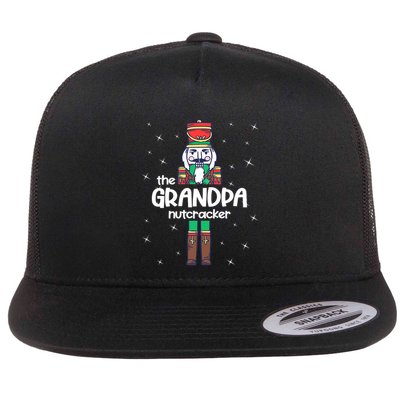 Funny Nutcracker Grandpa Love Ballet Dance Christmas Flatbill Hat