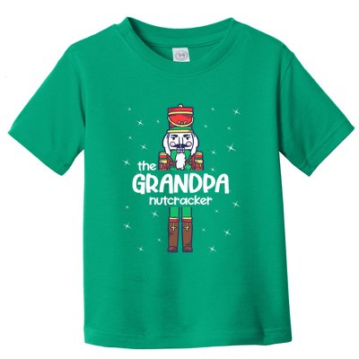 Funny Nutcracker Grandpa Love Ballet Dance Christmas Toddler T-Shirt
