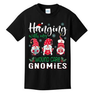 Festive Nurse Gnome Christmas Hat Wound Care Gift Kids T-Shirt