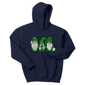 Funny Nurse Gnomes St Patrick's Day Tee Nursing Lover Kids Hoodie