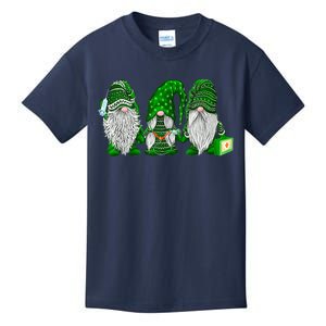 Funny Nurse Gnomes St Patrick's Day Tee Nursing Lover Kids T-Shirt