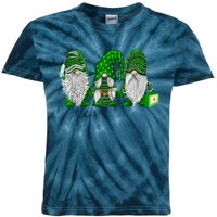 Funny Nurse Gnomes St Patrick's Day Tee Nursing Lover Kids Tie-Dye T-Shirt